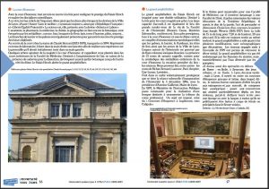catalogue UTA - extrait présentation bâtiment université quai Claude Bernard Lyon 