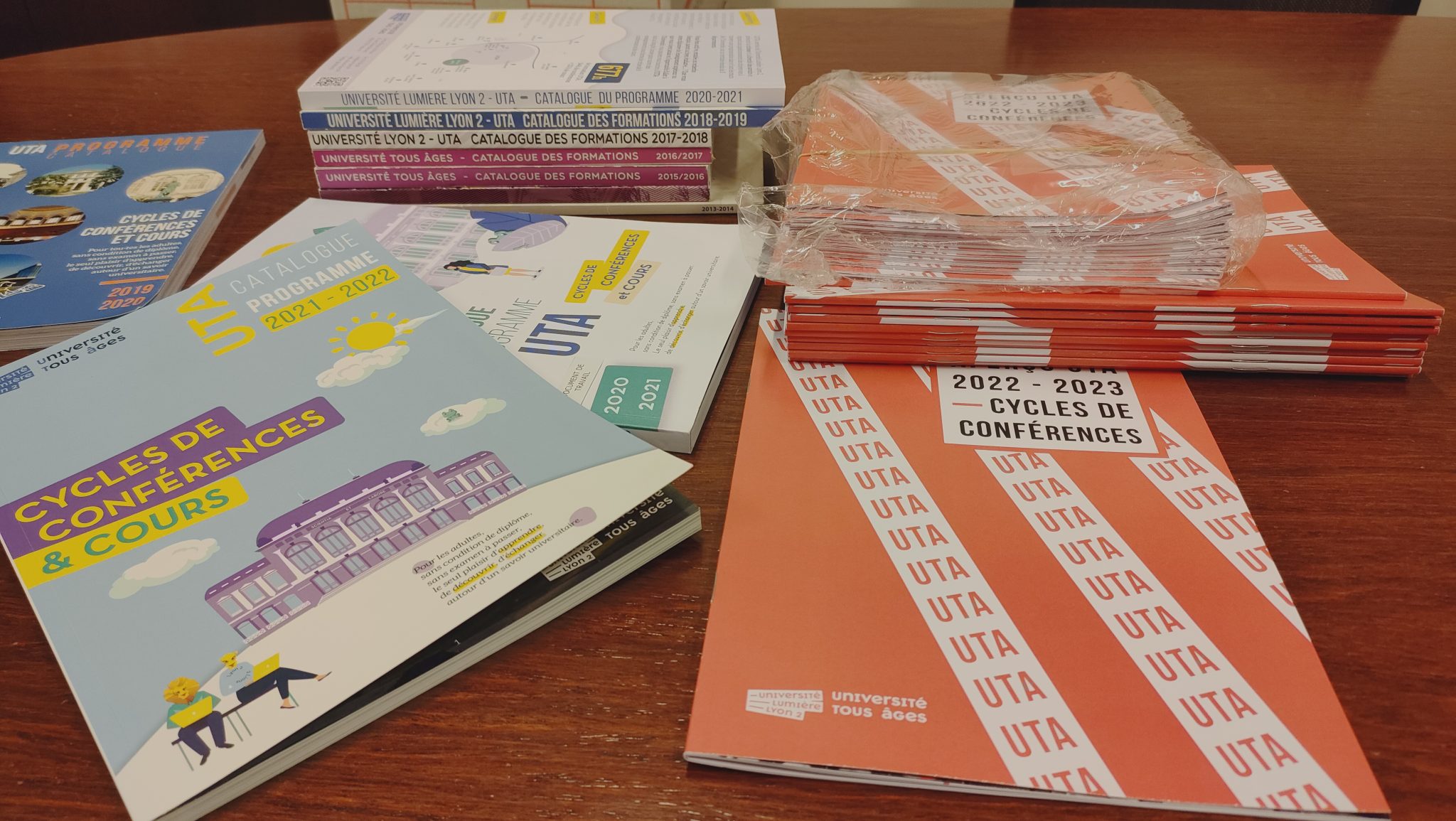 Université Tous Âges — Catalogue de l’UTA 20222023, dernier né d’une